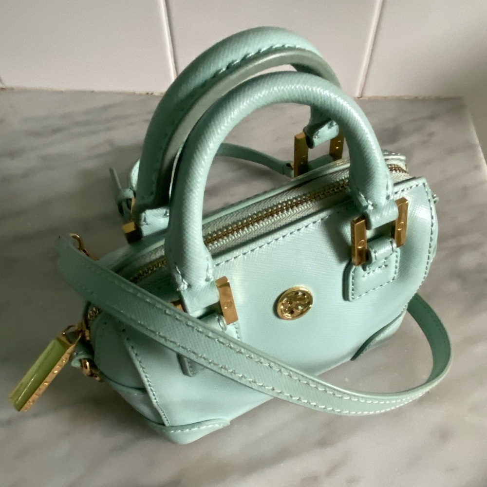 Tory Burch Mini Duffle Purse - Picture 5 of 12